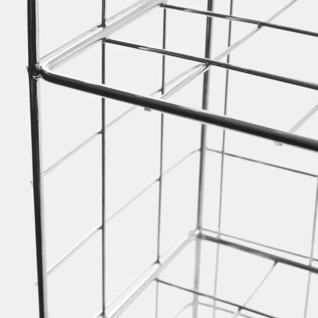 New Hylla Koster fyrkantig Krom Småförvaring|Hyllor