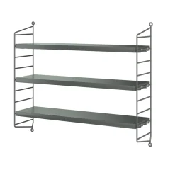 Best Hylla Pocket String Mörkgrå Stringhylla Pocket|Hyllor