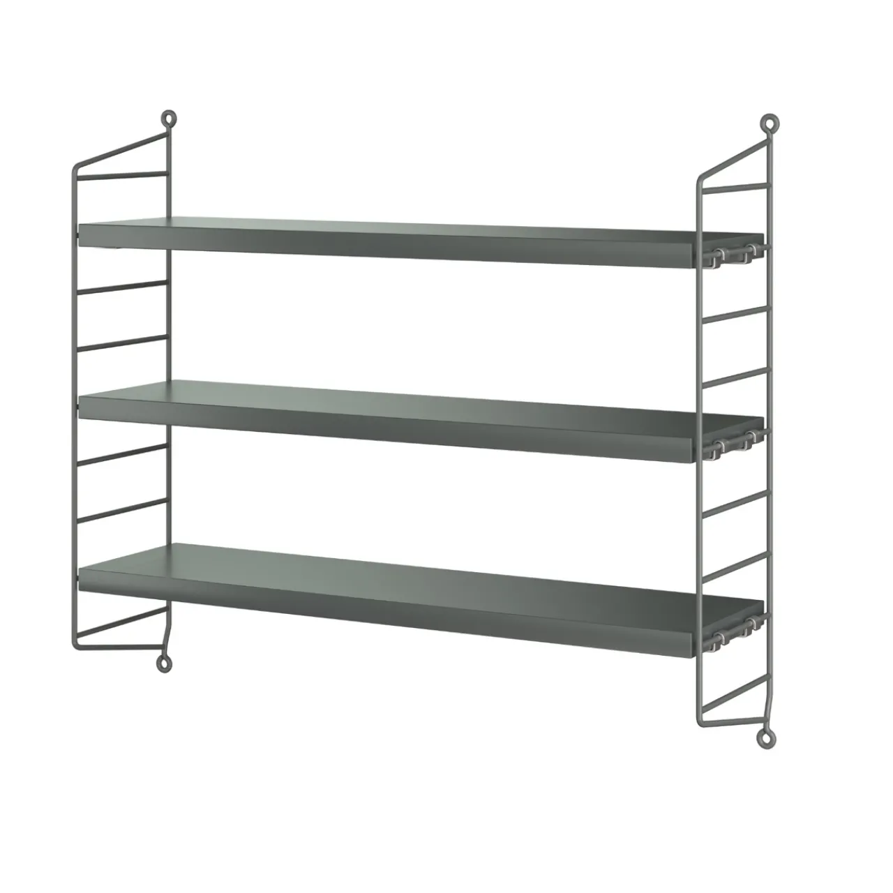 Best Hylla Pocket String Mörkgrå Stringhylla Pocket|Hyllor