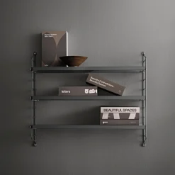 Best Hylla Pocket String Mörkgrå Stringhylla Pocket|Hyllor