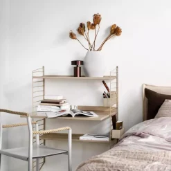 Clearance Hyllplan 78x20 3-p ask String Hyllplan