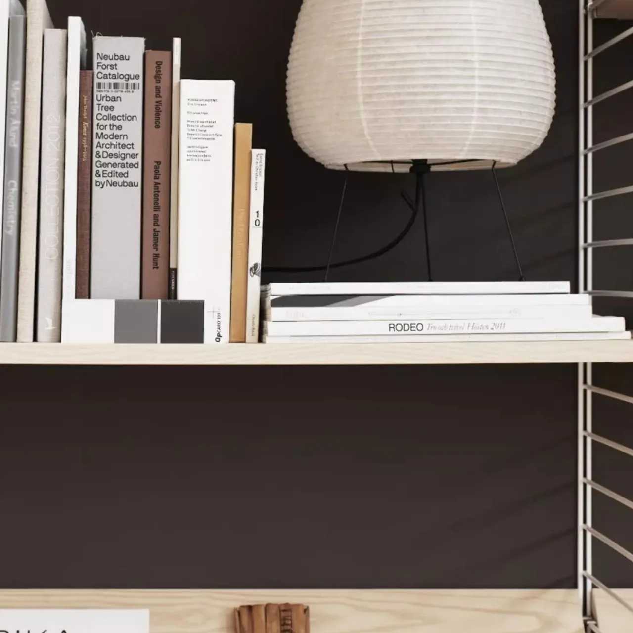 Clearance Hyllplan 58x30 3-p ask String Hyllplan