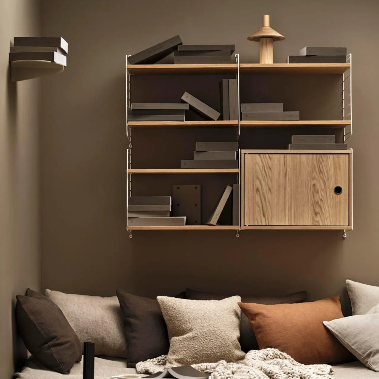 Online Hyllplan 58x20 3-p ek String Hyllplan