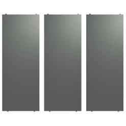 Hot Hyllplan 78x30 3-p Mörkgrå String Hyllplan