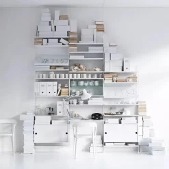 Sale Hyllplan 78x30 3-p vit String Hyllplan