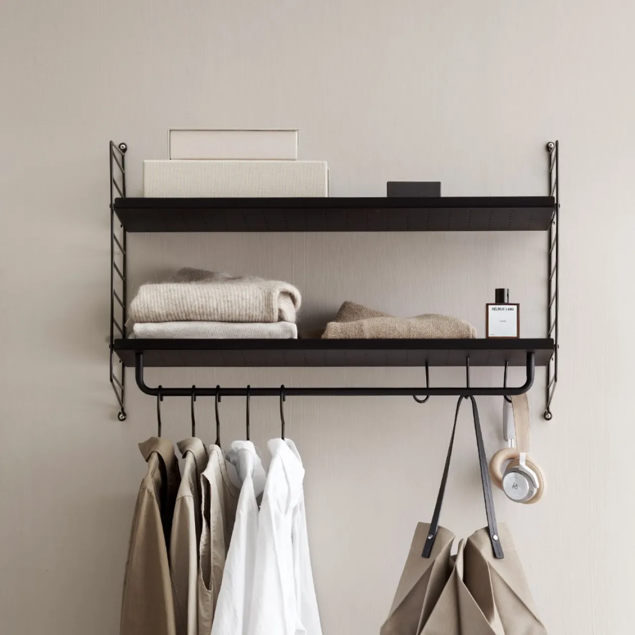 J-Krok 5-P Pulverlackat stål Svart String Tillbehör