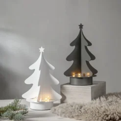 Best Julgran Afton vit Julbelysning|Novent