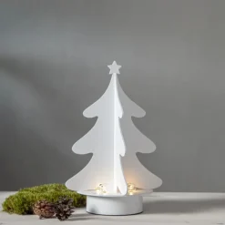 Best Julgran Afton vit Julbelysning|Novent