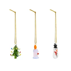 Clearance Julgransprydnad merry #2 set of 3 Till Julklappsspelet|Novent