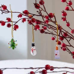 Clearance Julgransprydnad merry #2 set of 3 Till Julklappsspelet|Novent