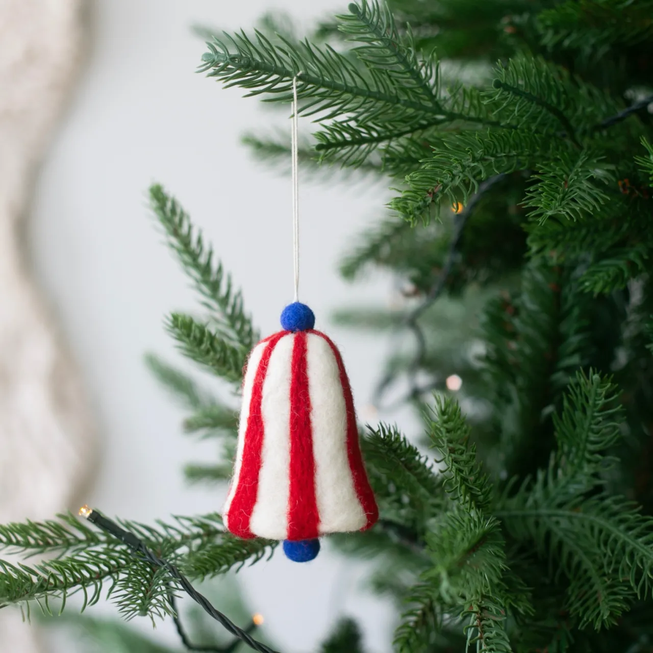 Online Julhänge Bell Röd Julgranskulor|Julfavoriter