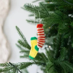 Discount Julhänge Rocking socks Till Julklappsspelet|Julgranskulor