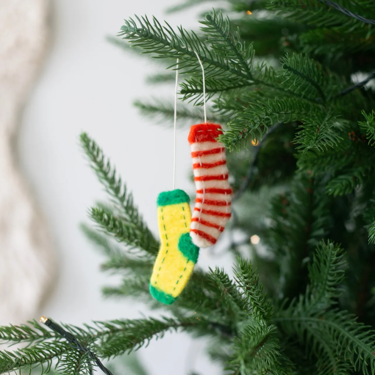 Discount Julhänge Rocking socks Till Julklappsspelet|Julgranskulor