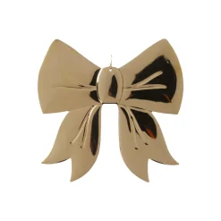 Clearance Julhänge Star Bow 10x10cm Gold Till Julklappsspelet|Novent