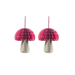 Sale Julhänge Svamp 2 pack röd Julfavoriter