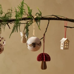 Sale Julhänge Svamp 2 pack röd Julfavoriter