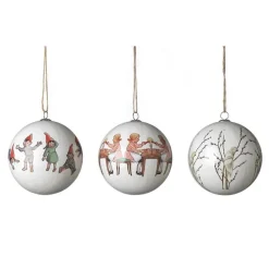 New Julkulor Lilla Videung etc 3-p Julgranskulor|Julfavoriter