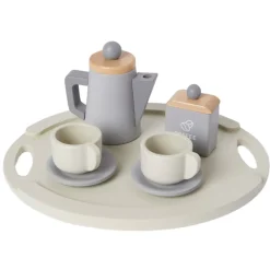 Kaffeset Lisa Grå Barn Leksaker|Barnrum