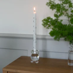 Hot Kalenderljus 34cm Grön Kronljus|Kalenderljus