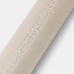 Outlet Kalenderljus Debossed Beige Blockljus|Julfavoriter