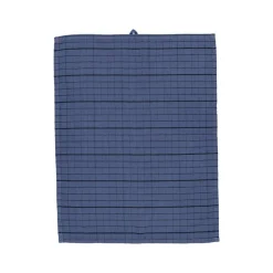 Sale Kökshandduk Rutan 50x70 cm Indigo Köksinredning