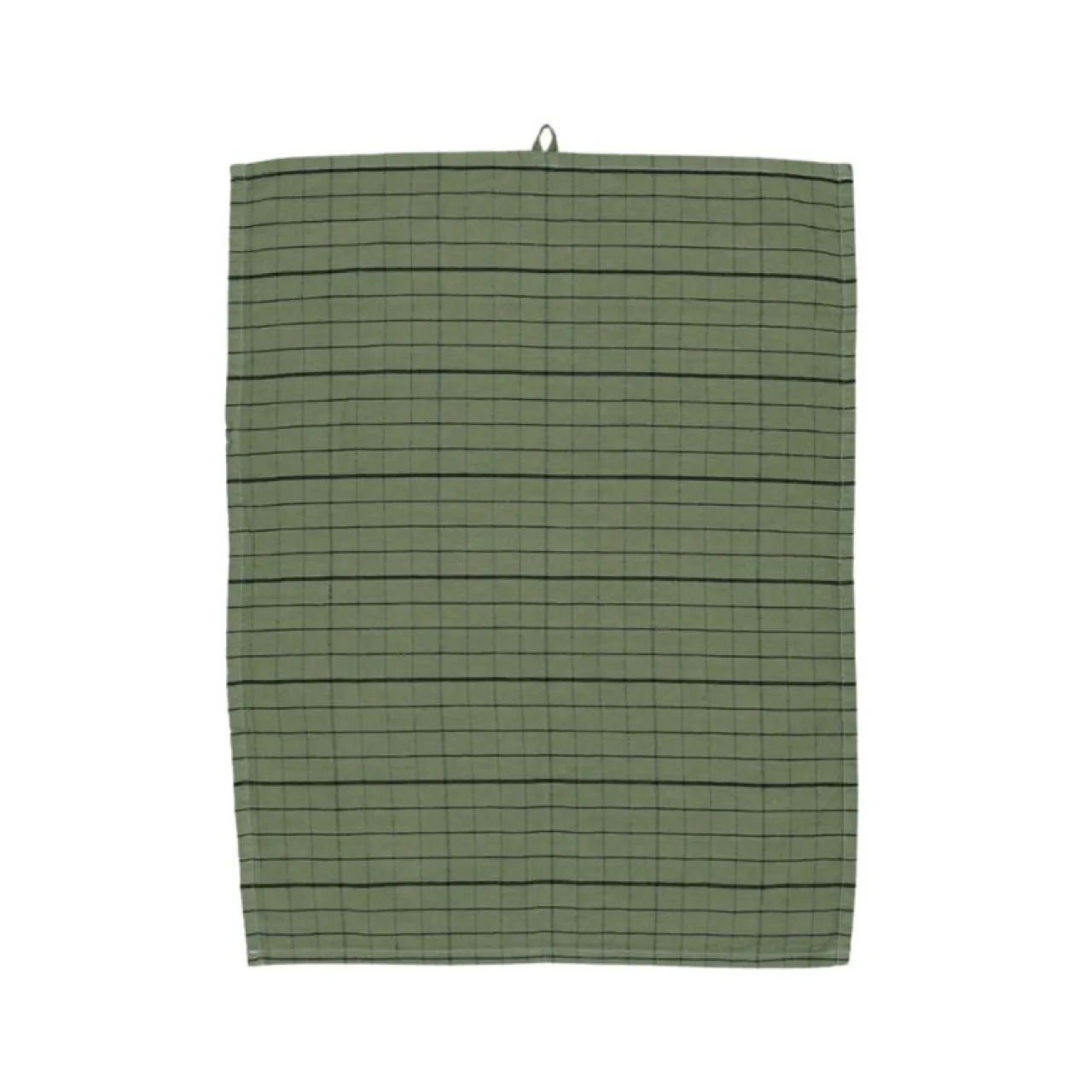 Kökshandduk Rutan 50x70 cm Skogsgrön Köksinredning