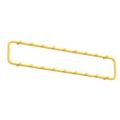 Outlet Klädhängare Classic 100cm Sun Yellow Knoppar & Krokar|Hallförvaring