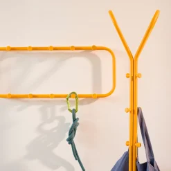 Outlet Klädhängare Classic 100cm Sun Yellow Knoppar & Krokar|Hallförvaring