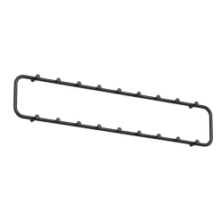 Discount Klädhängare Classic 100cm Svart Knoppar & Krokar|Hallförvaring