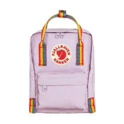 Best Kånken Mini  Rainbow Pastel Lavender Rainbow Barn Barnaccessoarer|Ryggsäckar