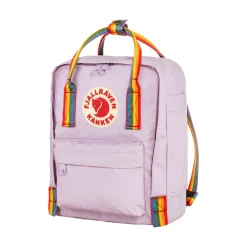Best Kånken Mini  Rainbow Pastel Lavender Rainbow Barn Barnaccessoarer|Ryggsäckar