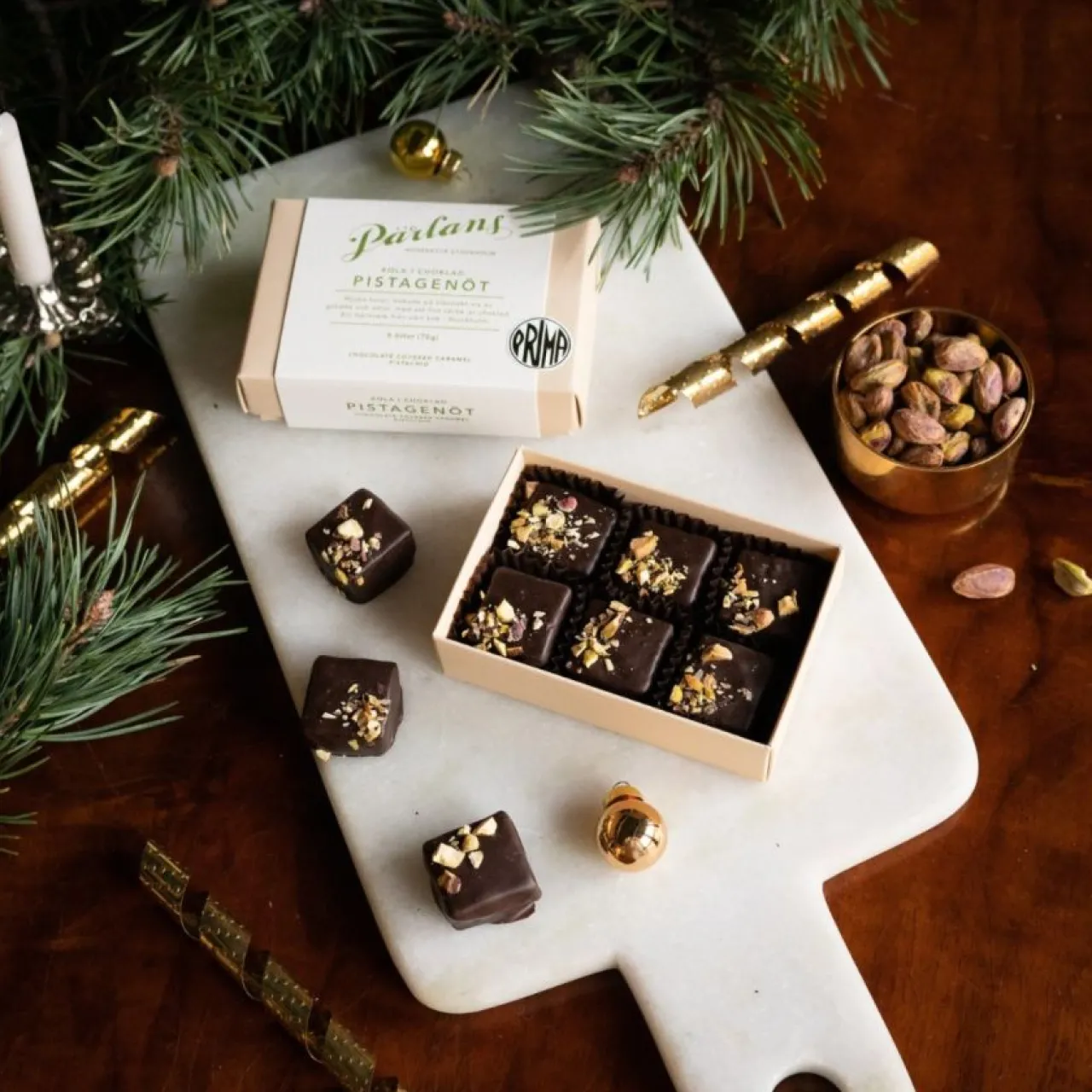 Discount Kola i Choklad 6 bitar 75gr Pistagenöt Köksinredning|Deli