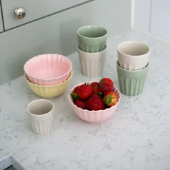 Outlet Kopp utan öra Grön Tekoppar|Kaffekoppar