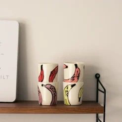 Clearance Kopp liten banan rosa Köksinredning|Tekoppar