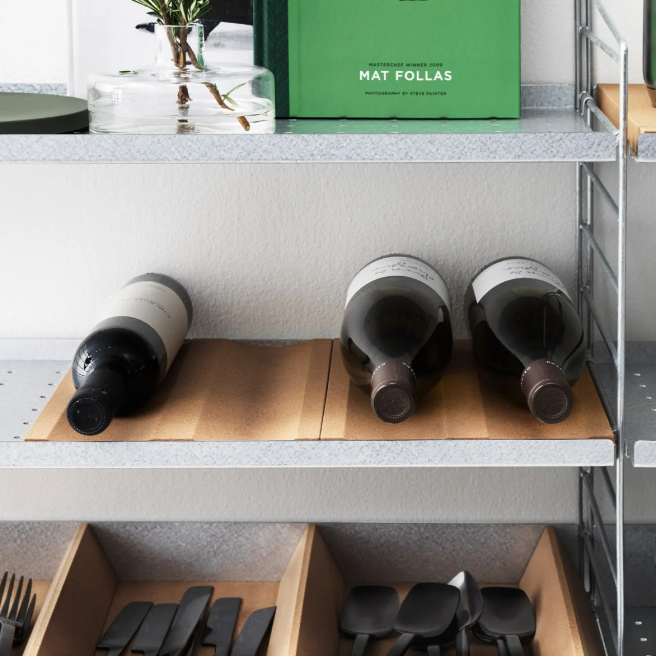 Sale Kork flaskställ 2-p String Tillbehör