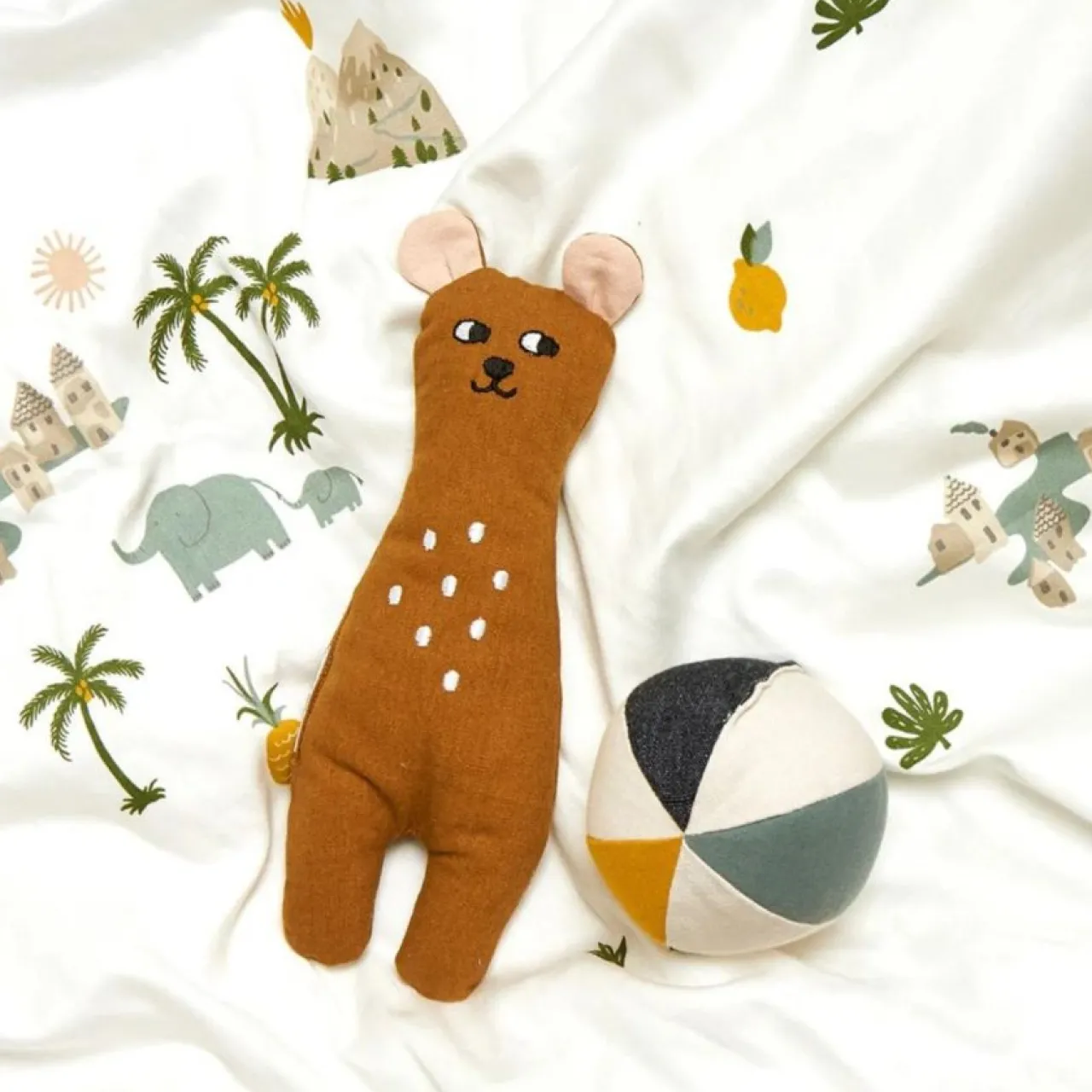 Clearance Kramdjur BEAR RAG DOLL Barn Leksaker