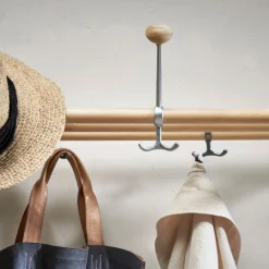 Best Krok Oskar alu/ek Småförvaring|Knoppar & Krokar