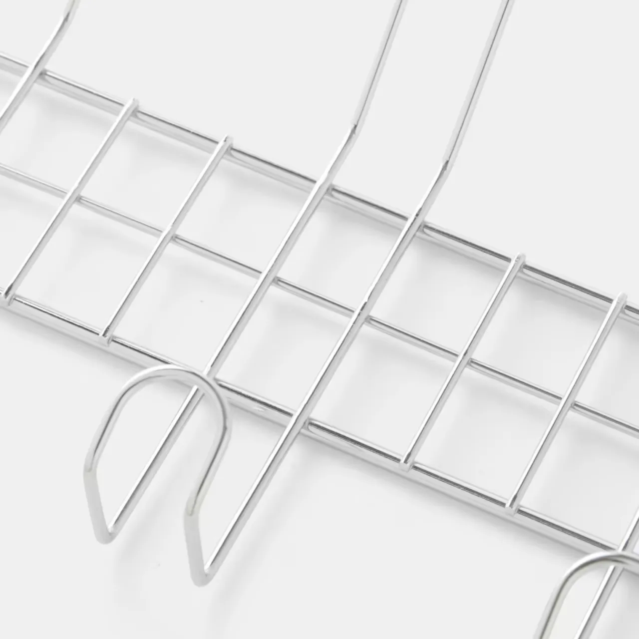 Kroklist Koster 5 krokar Krom Småförvaring|Knoppar & Krokar