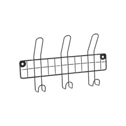 Online Kroklist Koster 3 krokar Svart Småförvaring|Knoppar & Krokar