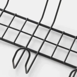 Kroklist Koster 5 krokar Svart Småförvaring|Knoppar & Krokar