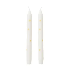 New Kronljus Sol 2-pack Stearinljus|Kronljus