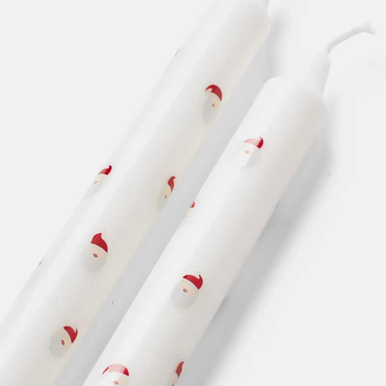 Outlet Kronljus Tomte 2-pack Stearinljus|Kronljus