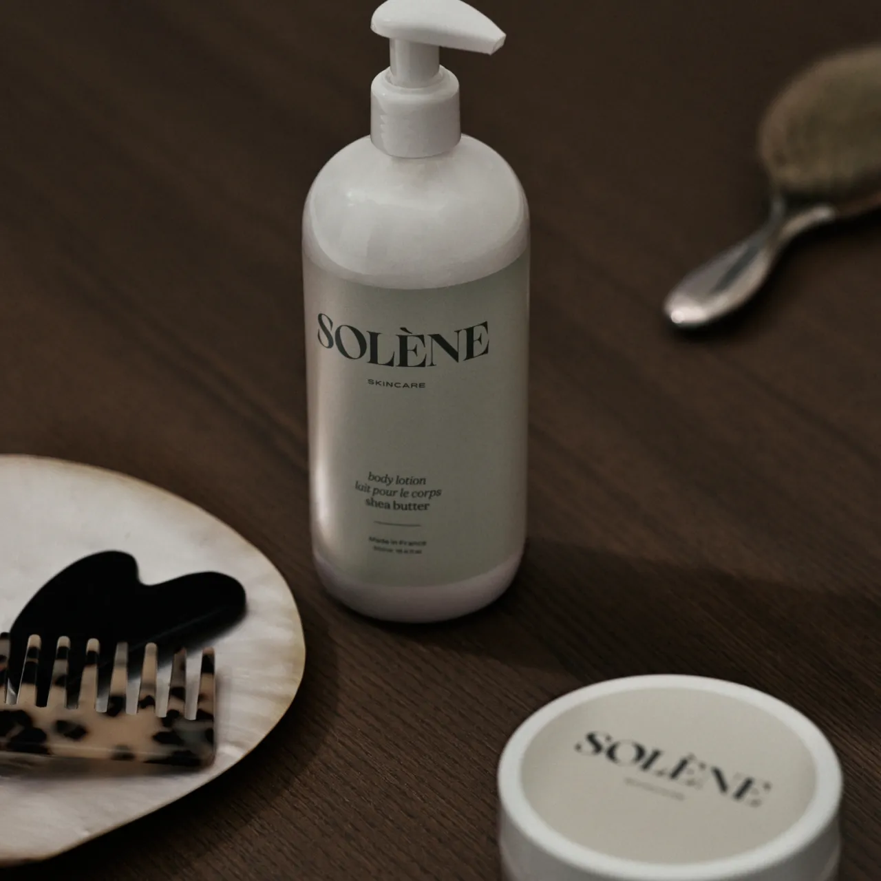 New Kroppskrubb SOLÈNE Shea Butter 250 ml Tvål & Handkräm