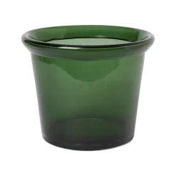 Best Kruka Glas L grön Krukor|Adventspresenter