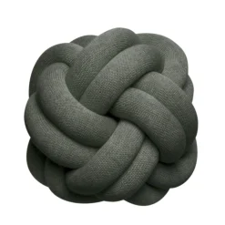 Kudde Knot forest green Prydnadskuddar & Kuddfodral