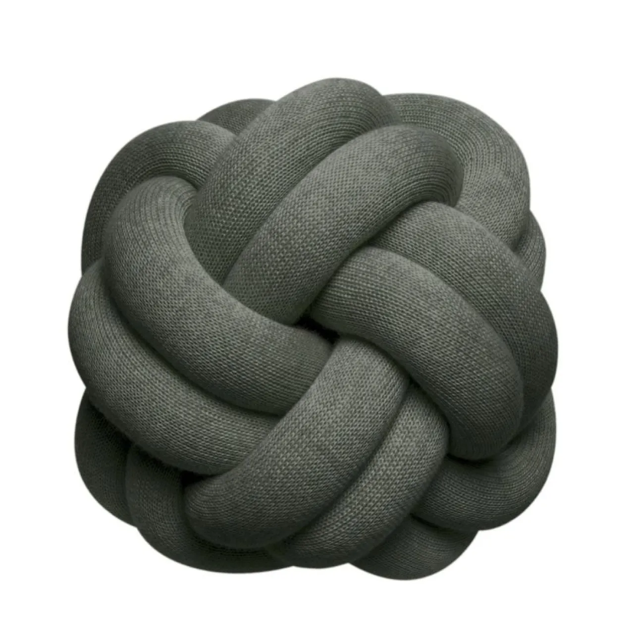 Kudde Knot forest green Prydnadskuddar & Kuddfodral