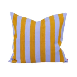 Kuddfodral  Emanuela 50x50cm Senap/Lila Prydnadskuddar & Kuddfodral