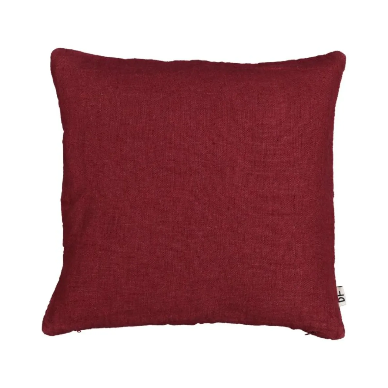 Kuddfodral Lino 50x50 Vinröd Prydnadskuddar & Kuddfodral