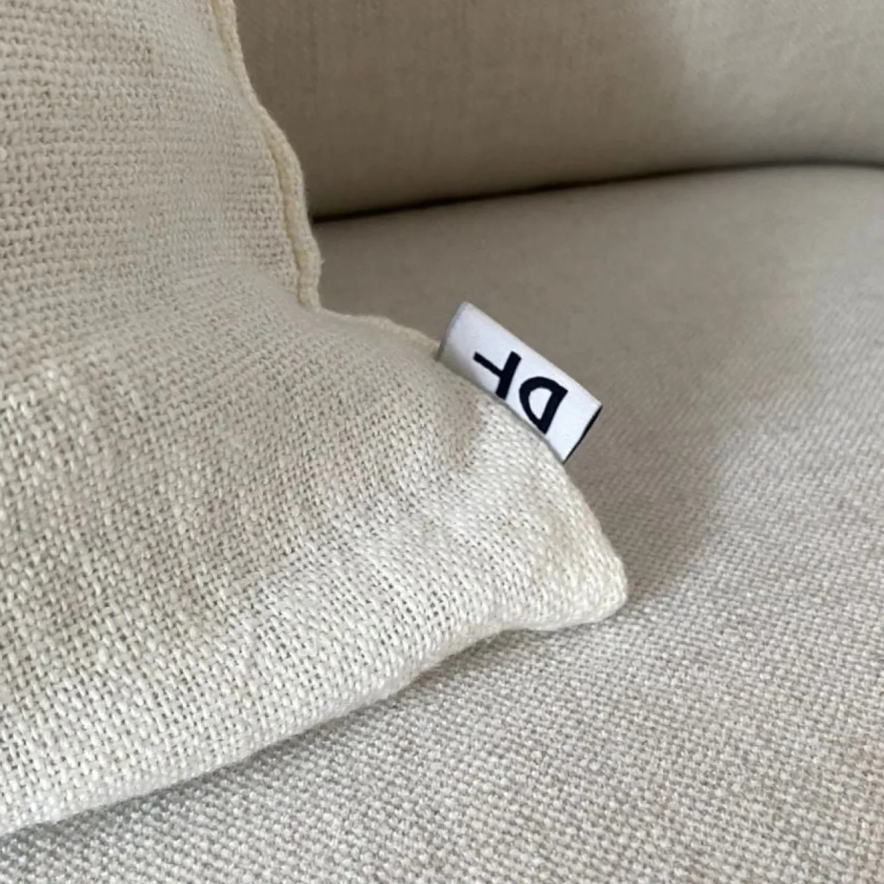 Best Kuddfodral Lino 50x50 Vit Prydnadskuddar & Kuddfodral