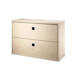 New Lådhurts 58x30x42 ask String Skåp & Fällbord